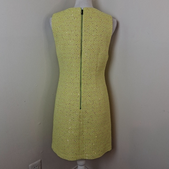 Alice + Olivia Clyde Sequined Tweed Mini Dress Size 6 NWT - Picture 6 of 13